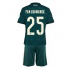 Real Madrid Yan Diomande #25 Bortedraktsett Barn 2026-27 Kortermet (+ korte bukser)